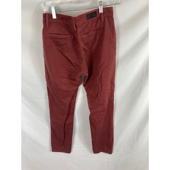 Adriano Goldschmied The Caden Tailored Trouser Red size 26R - Picture 5 of 5